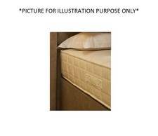 HYPNOS Emperor Bedset Holborn Zipped Firm Mattress/ SlimBase 200x200cm 6FT6