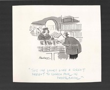 ORIG ARTWORK CARTOON FOR PUNCH