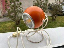Vintage 1970s Orange Eyeball