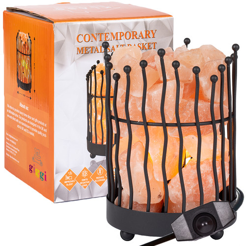 Natural himalayan salt lamp - himalayan,