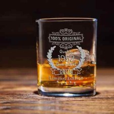Custom Engraved Whisky Glass