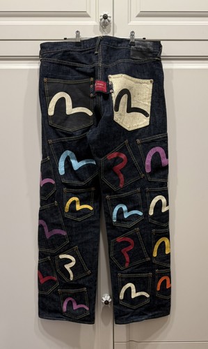 Rare vintage evisu - vintage, multi