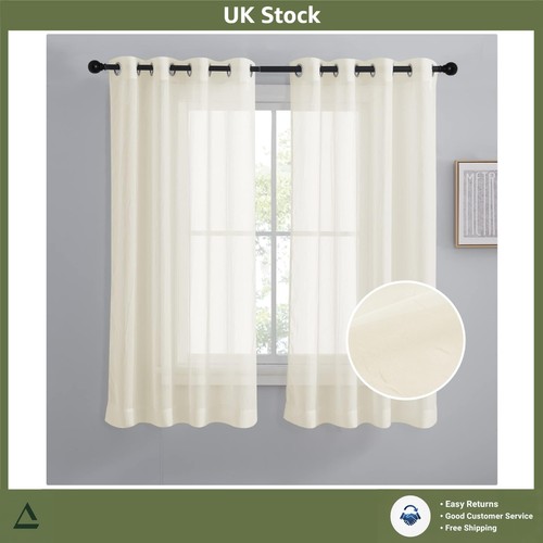 Elegant crushed voile - crushed, sheer