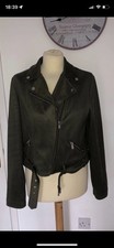 New Look Khaki green  Suede