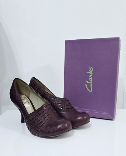 Womens vintage clarks wine - clarks,