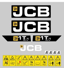 JCB 1T-1 DUMPER DECAL STICKER