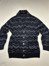 Vintage Missoni Navy Zig Zag