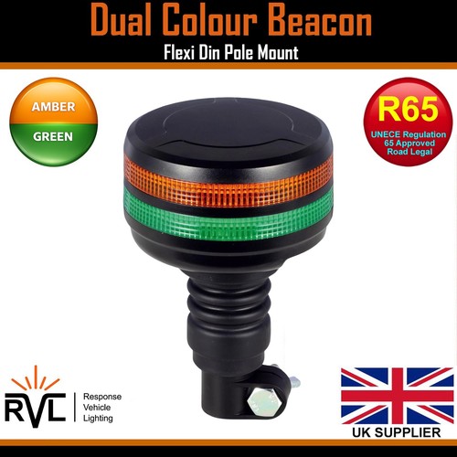 Amber green dual colour led - green,