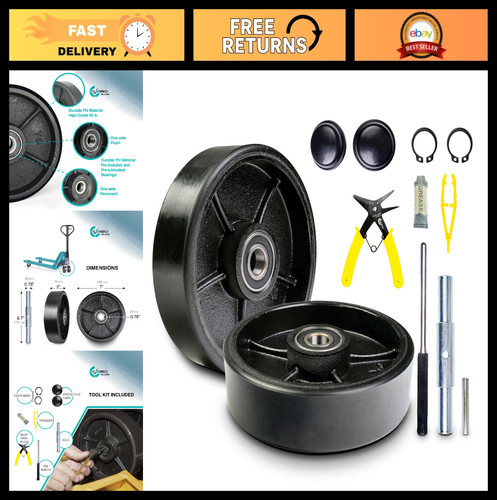 Pallet jack steering wheel set - steering,