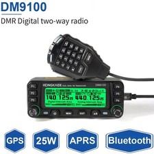 DM9100 DMR Digital Two-way Radio & Bluetooth GPS APRS VHF UHF Ham Radio New