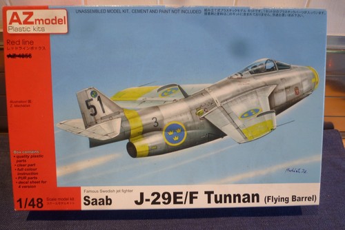Model saab j - 1/48,