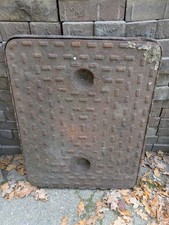 Cast Iron Manhole Drain Cover 640mm x 495mm  and frame (if required)