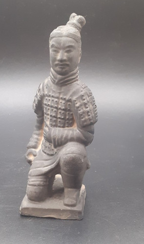 Chinese terracotta kneeling - terracotta,
