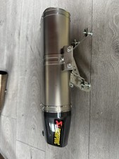 Akrapovic Underseat Titanium Exhaust & link pipe. Fits Daytona 675 06-12