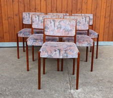 6X Rosewood Chair Vintage