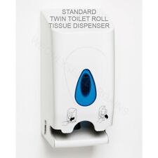 Standard Twin Toilet Roll Tissue Dispenser Fits All Conventional Toilet Paper