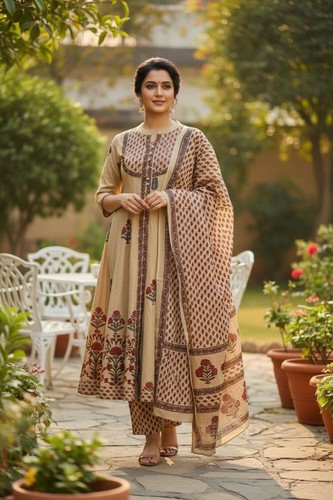Printed anarkali kurti with - kurti,