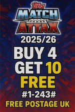 TOPPS MATCH ATTAX 2025/26 BUY