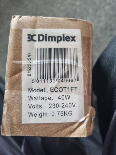 Dimplex ecot1ft tubular heater - dimplex,