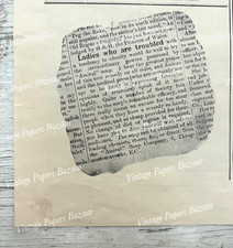 Amiral Soap Company Obesity Quack Medicine Quackery antique 1899 print advert