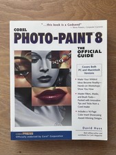 COREL PHOTO - PAINT 8  UNUSED, stored in a box, tight pages, no sign of handling