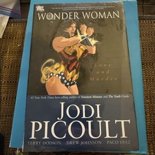 New Sealed Wonder Woman Love and Murder DC Comics Hardcover SEALED 