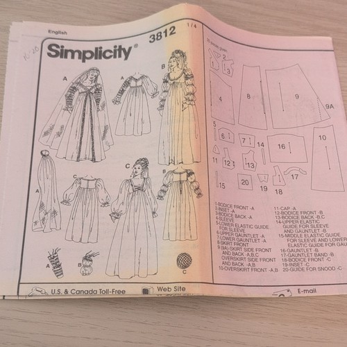Simplicity costume sewing - simplicity,