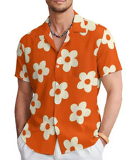 Mens Button Down Shirts Daisy
