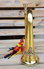 Military solid brass - military, bugle