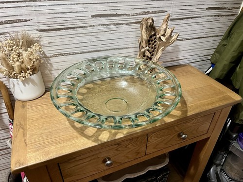 Large 40cm vintage pale green - 40cm,