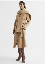 REISS Coat Valentina Scarf