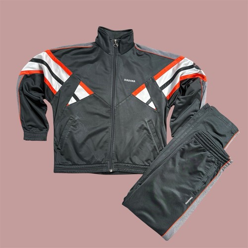 Vintage diadora tracksuit set - diadora,