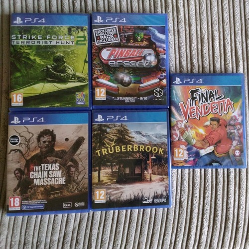 Ps4 game bundle - 5x,