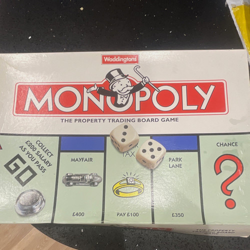 Waddingtons monopoly board - waddingtons,