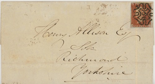 1841 red plate 39 - red,
