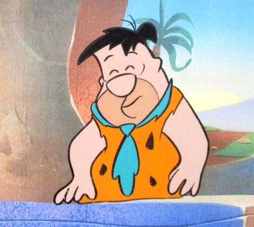 1960s vintage fred flintstones - vintage,