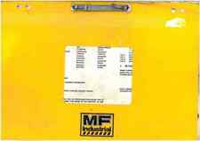 Massey Ferguson Tractor Backhoe Loader Digger Parts Manual - MF 30 E MF30 30E