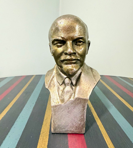 Vintage soviet lenin bust - soviet, v
