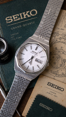 Vintage 1976 seiko grand - seiko,