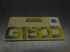 Suzuki GT500 1976 Motorcycle Original Rare Owners Manual April 1976 Issue 