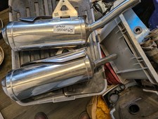 Triumph Street 675 Silencer X2 Genuine Triumph