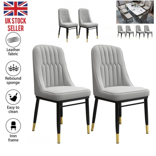 4pcs faux leather - faux, dining