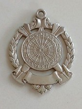 STERLING SILVER DARTS TROPHY