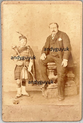 Cabinet card rare gordon - gordon, boys
