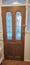 Vintage Edwardian Solid Oak