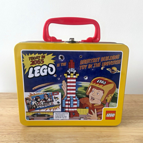 Lego vintage metal space lunch - lego,