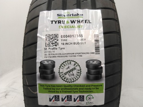 205 r16 91v blackarrow - 205,