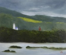 Original Oil Painting coastal