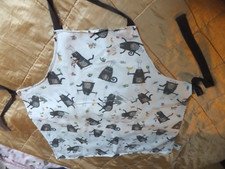 Portmeirion cat apron - a