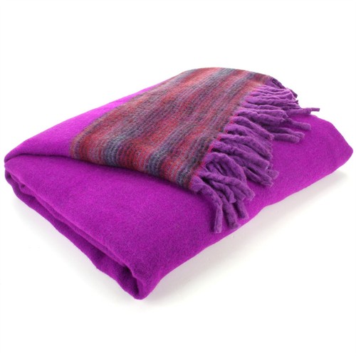 Tibetan wool blend shawl - tibetan,